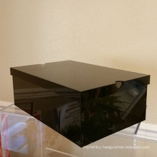 New Black Popular Acrylic Box for Shoes Advertising